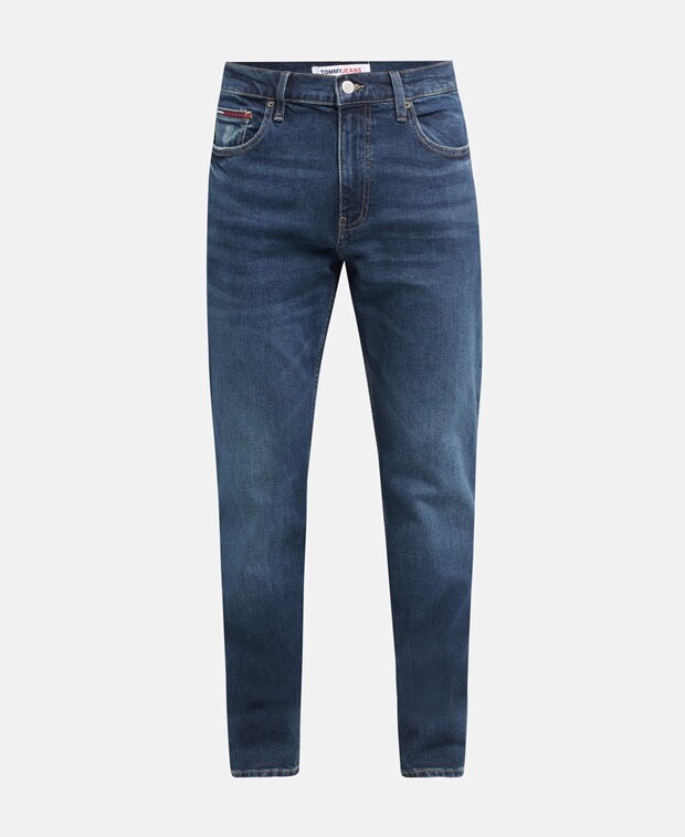 Прямые джинсы Tommy Jeans, темно-синий