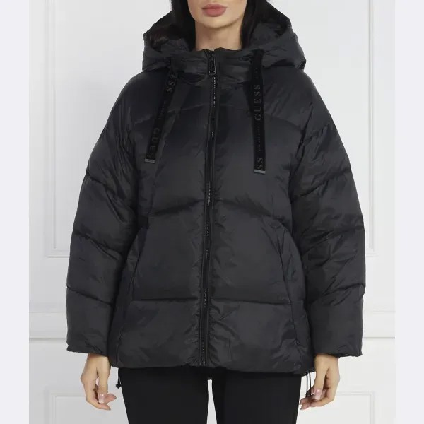 Куртка стандартного кроя Guess, черный