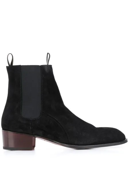 Giuseppe Zanotti ботинки с эластичной вставкой, черный