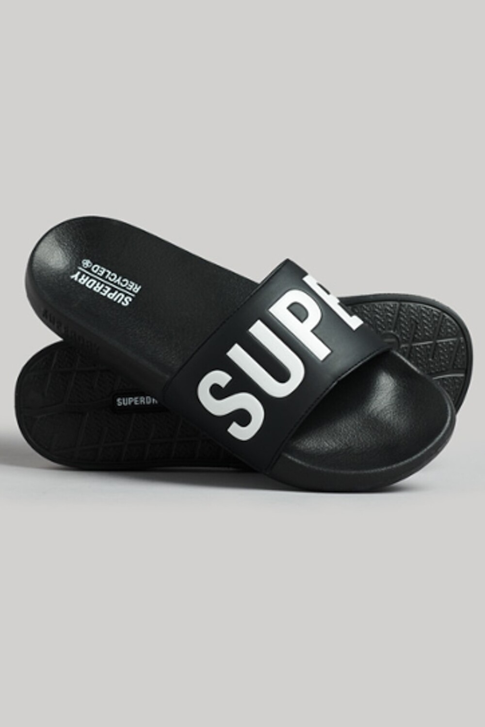 Сандалии - Черный - На плоской подошве SUPERDRY, черный