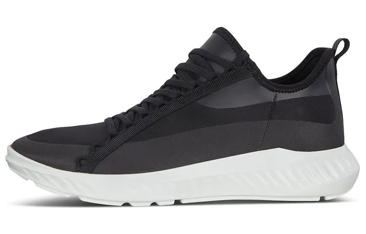 Ecco St.1 Lifestyle Shoes Men Low-top Black