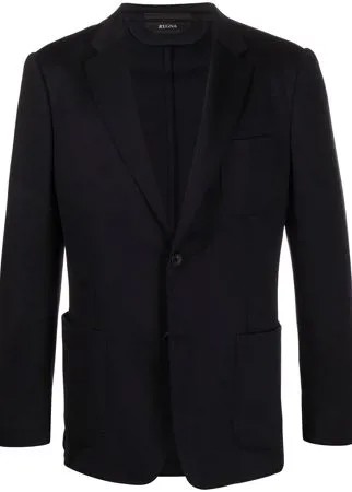 Z Zegna однобортный пиджак