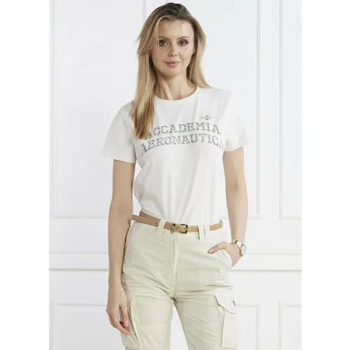 Футболка Aeronautica Militare, размер XL, белый