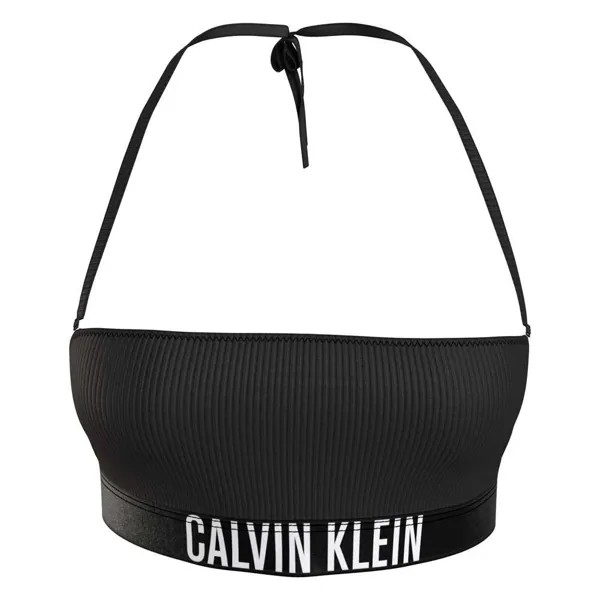 Топ бикини Calvin Klein KW0KW02018, черный