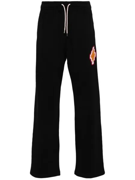 Marcelo Burlon County of Milan спортивные брюки Macrame Cross, черный