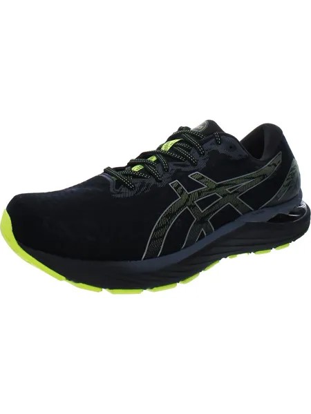 Мужские кроссовки для бега с сеткой Gel Cumulus 23 ASICS, цвет Black/Carrier Grey