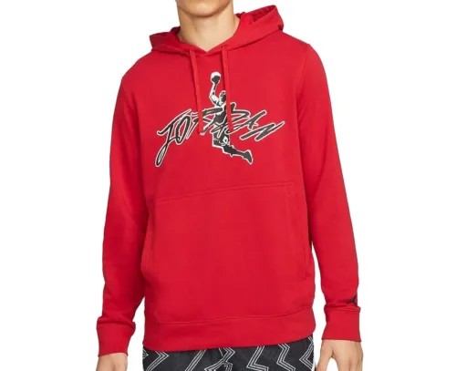 Мужская худи Jordan Gym Red Air Fleece GFX