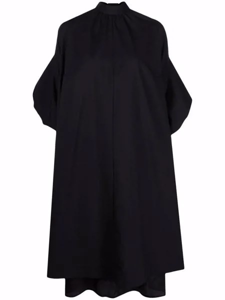 Comme Des Garçons Noir Kei Ninomiya ярусное платье-рубашка оверсайз