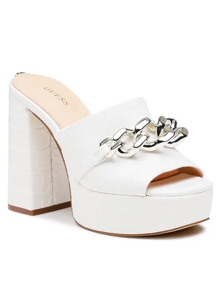 Мюли Xanthe FL5XAN PEL03 Guess белый 39 EU