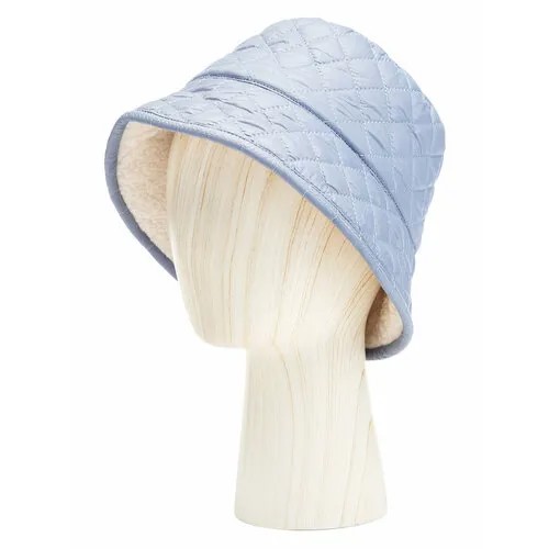 Шляпа LABBRA, размер 57, голубой, белый