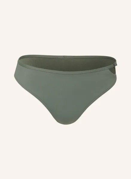 Плавки бикини ck micro belt Calvin Klein, зеленый
