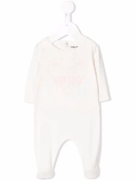 Kenzo Kids пижама из органического хлопка с вышивкой Elephant