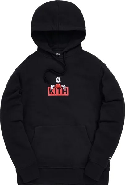 Худи Kith x Disney Sitting Classic Logo Mickey Hoodie 'Black', черный