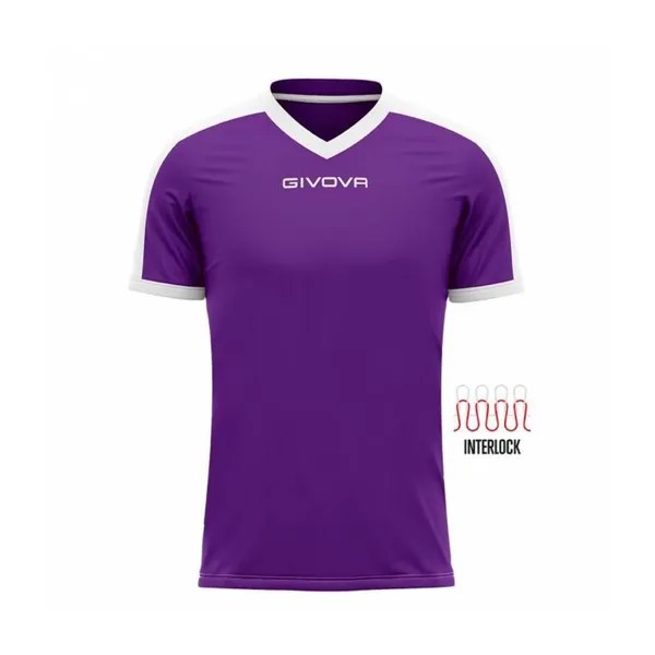 Футболка Givova Revolution, цвет purpura