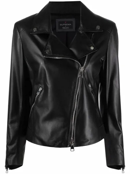 Suprema zip-up biker jacket