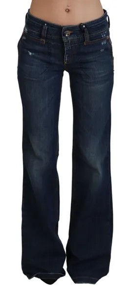 КОСТЮМ НАЦИОНАЛЬНЫЕ Джинсы Синие расклешенные женские джинсовые бирки с заниженной талией s. W26 Рекомендуемая розничная цена 280 долларов США