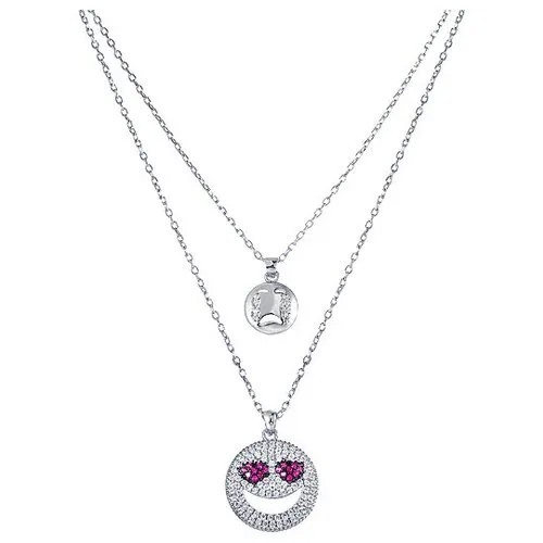 Колье ELEMENT47, серебро, 925 проба, длина 60 см.