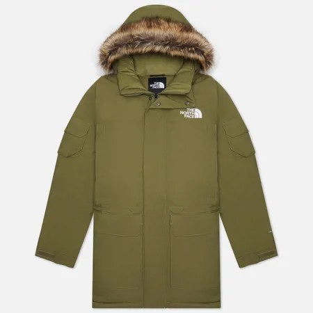 Мужская куртка парка The North Face MC Murdo Recycled, цвет оливковый, размер XL