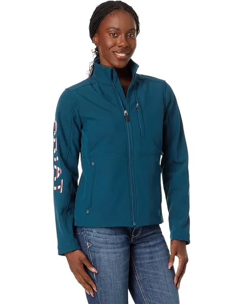 Куртка Ariat Team Patriot Softshell, цвет Reflecting Pond