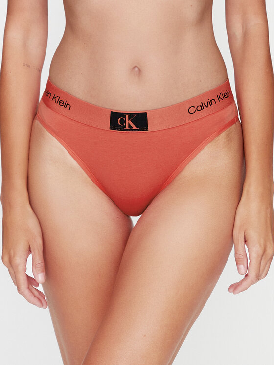 Классические женские трусики Calvin Klein, оранжевый