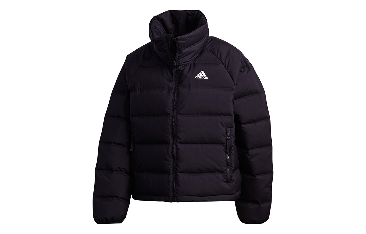Пуховик женский черный Adidas, черный