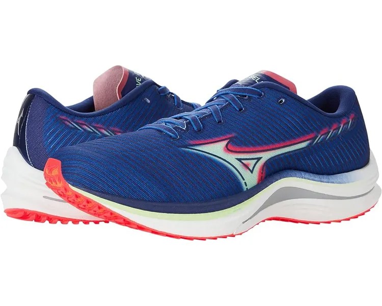 Кроссовки Mizuno Wave Rebellion, цвет Blue/Paradise Pink