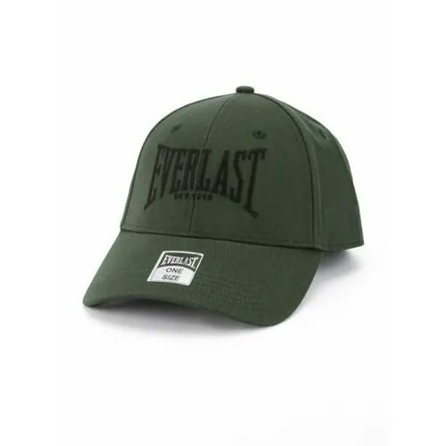 Бейсболка Everlast, размер Универсальный, зеленый