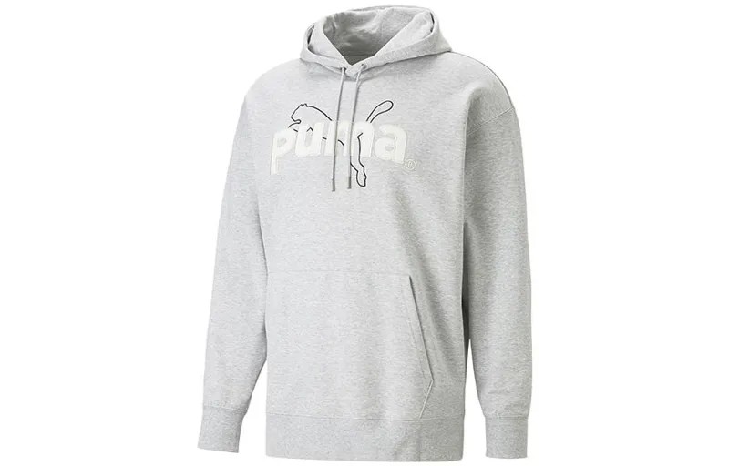 Свитшот Team Graphics для мужчин, серый Puma, серый