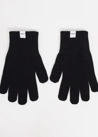 Черные перчатки Parlez Carlton-Черный цвет