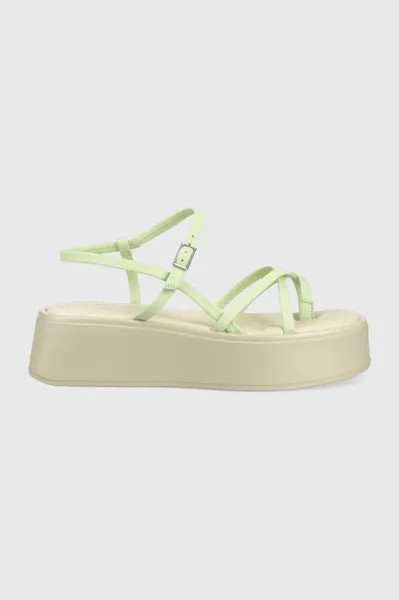 Кожаные сандалии COURTNEY Vagabond Shoemakers, зеленый