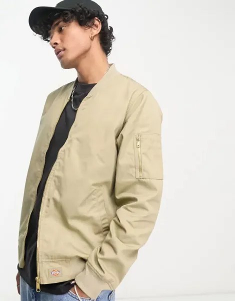 Бомбер цвета хаки Dickies Hughson