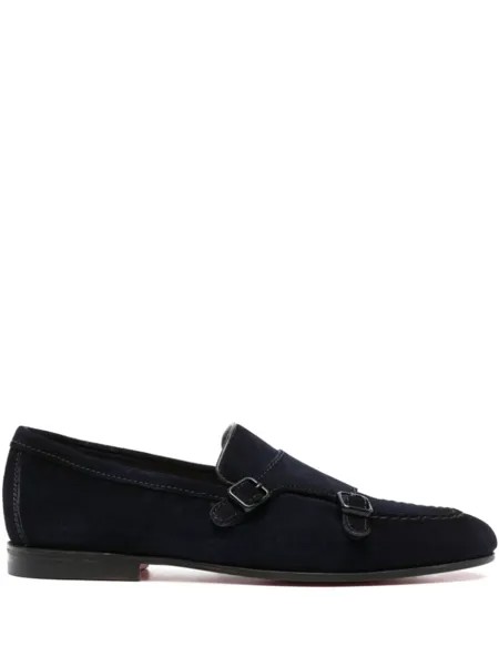 Santoni туфли монки, синий