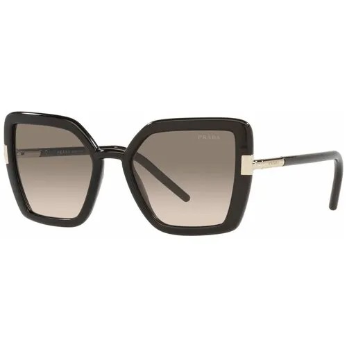 Солнцезащитные очки Prada Prada PR 09WS 05M3D0 PR 09WS 05M3D0, коричневый, черный
