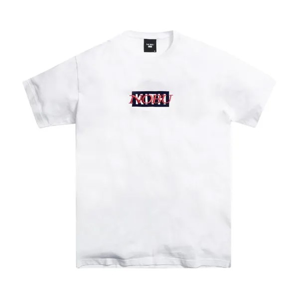 Футболка Kith x Nobu Classic Logo T-Shirt 'White', белый