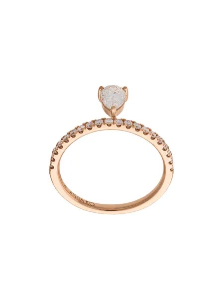 Anita Ko кольцо Duchess Eternity из розового золота с бриллиантами