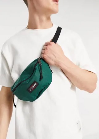 Зеленая сумка-кошелек на пояс Eastpak-Зеленый цвет