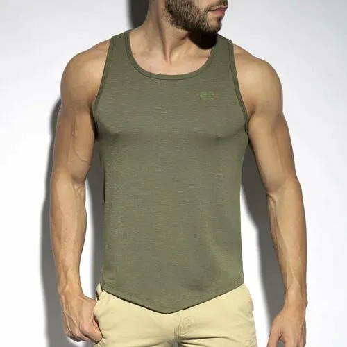 Майка ES Collection Flame Tank Top - Khaki, размер S, хаки