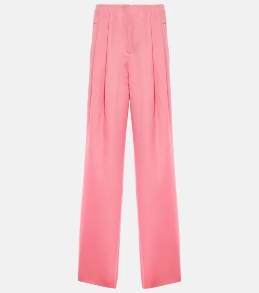 Разноцветные широкие брюки Lightness DOROTHEE SCHUMACHER, розовый