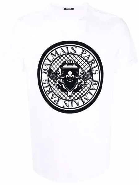 Balmain футболка с логотипом