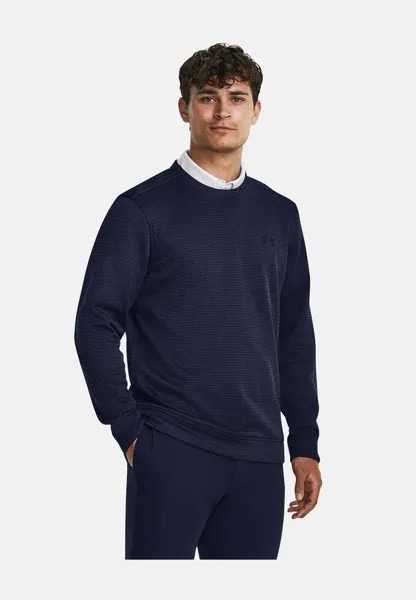 Футболка с длинным рукавом WARMUP UA STORM SWEATER CREW Under Armour, темно-синий