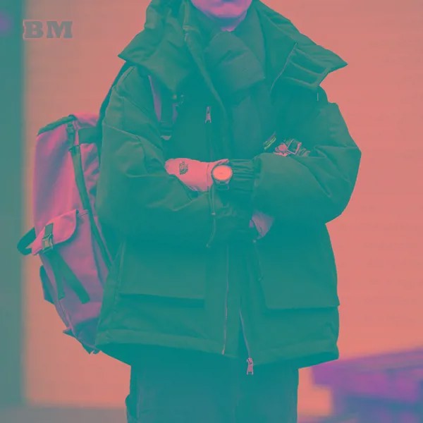 Зимняя японская винтажная толстая пуховая куртка, Мужская одежда, шапка, Съемная куртка-пуховик, Высококачественная ветровка в стиле Харад...