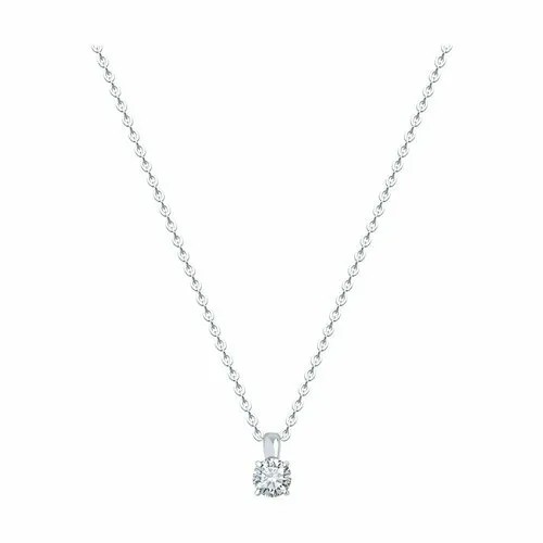 Колье Diamant, белое золото, 585 проба, длина 50 см.
