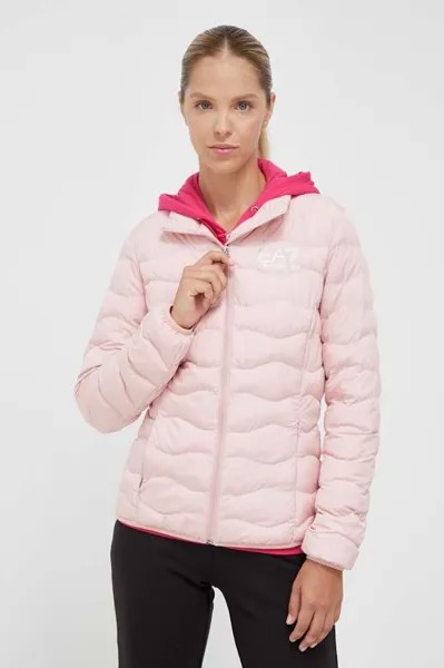 Куртка EA7 Emporio Armani, розовый