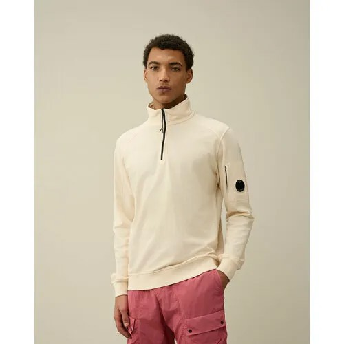 Свитшот C.P. COMPANY Light Fleece Zipped Hoodie, размер L, , pistachio
