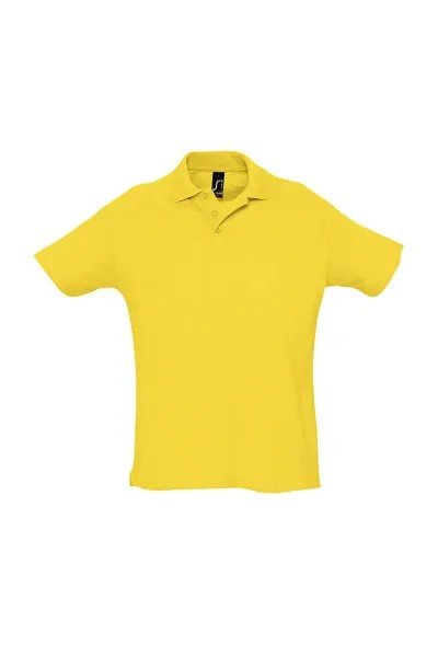 Рубашка поло с короткими рукавами Summer II Pique SOL'S, золото