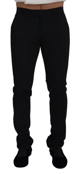 Брюки FRADI Черные хлопковые эластичные мужские деловые брюки IT48/W34/M Рекомендуемая розничная цена 220 долларов США
