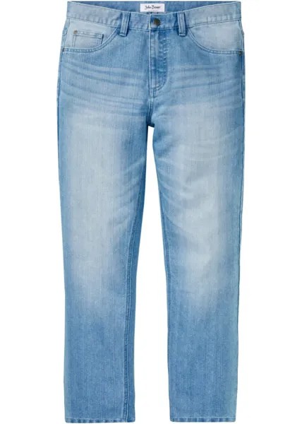 Классические прямые джинсы John Baner Jeanswear, голубой