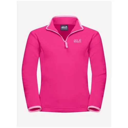 Пуловер Jack Wolfskin GECKO KIDS, дет., цвет lobster red, размер 128