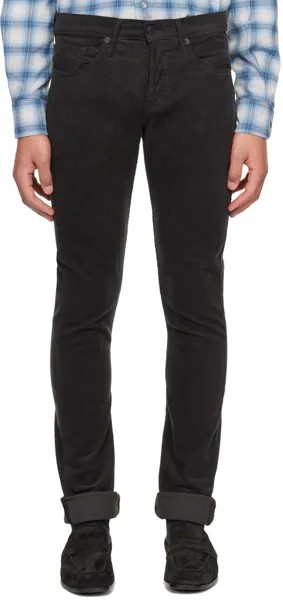 Черные зауженные джинсы Tom Ford