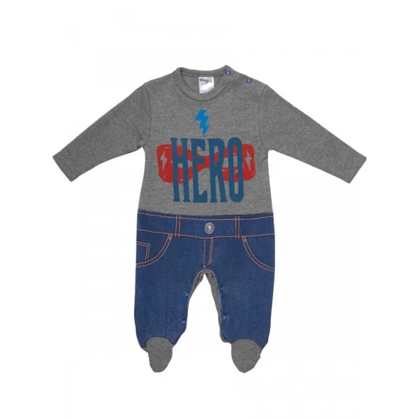 Viva Baby Комбинезон для мальчика с джинсами Hero